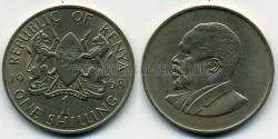 Монета Кения 1 шиллинг 1968 г. 