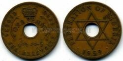 Монета Нигерия 1 пенни 1959 г.