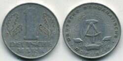 Монета ГДР 1 марка 1962 г.