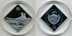 Монета Палау 10 долларов 2008 г.