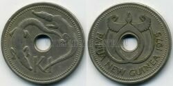 Монета Папуа Новая Гвинея 1 кина 1975 г. 