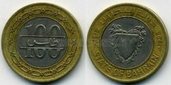 Монета Бахрейн 100 филс 1995 г.