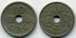Монета Дания 10 эре 1926 г.