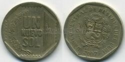 Монета Перу 1 соль 2007 г. 
