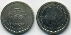 Монета Ямайка 5 долларов 1995 г. 