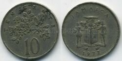 Монета Ямайка 10 центов 1972 г. 