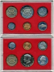 США набор 5 монет 1982 г. S