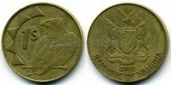 Монета Намибия 1 доллар 2002 г.