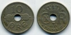 Монета Дания 10 эре 1931 г.
