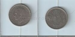 Монета Испания 5 песет 1982 г.