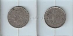 Монета Испания 5 песет 1984 г.