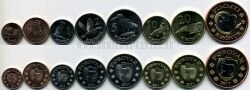 Фарерские острова набор 8 монет 2011 г.