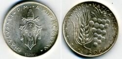 Монета Ватикан 500 лир 1975 г.