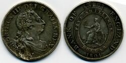 Монета Англия 5 шиллингов 1804 г. Торговый доллар.