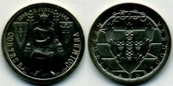 Монета Португалия 25 эскудо 1985 г."Князь Д. Жоа".